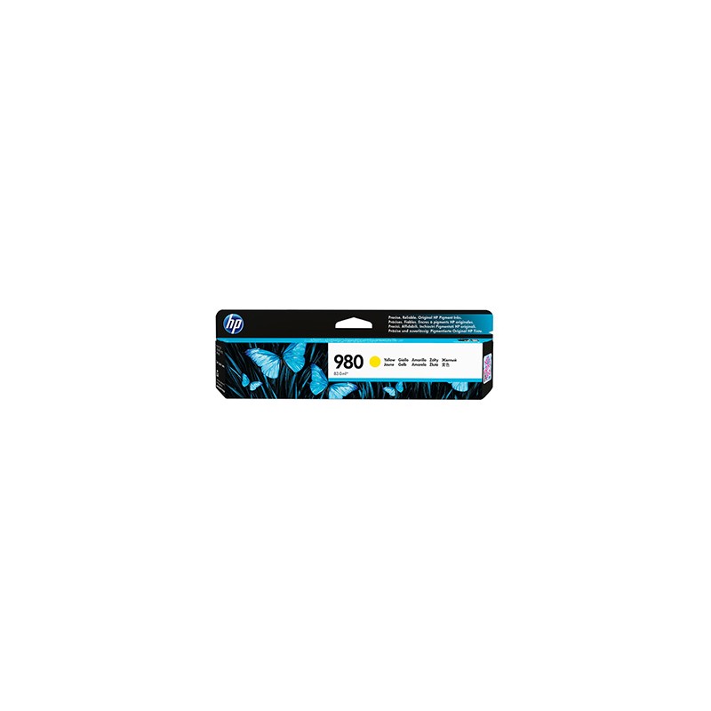 HP oryginalny ink / tusz D8J09A, HP 980, yellow