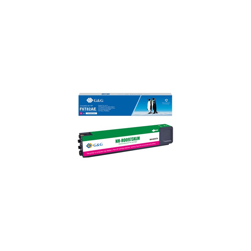 G&G kompatybilny ink / tusz z F6T82AE, NH-R00973XLM, magenta, 7000s