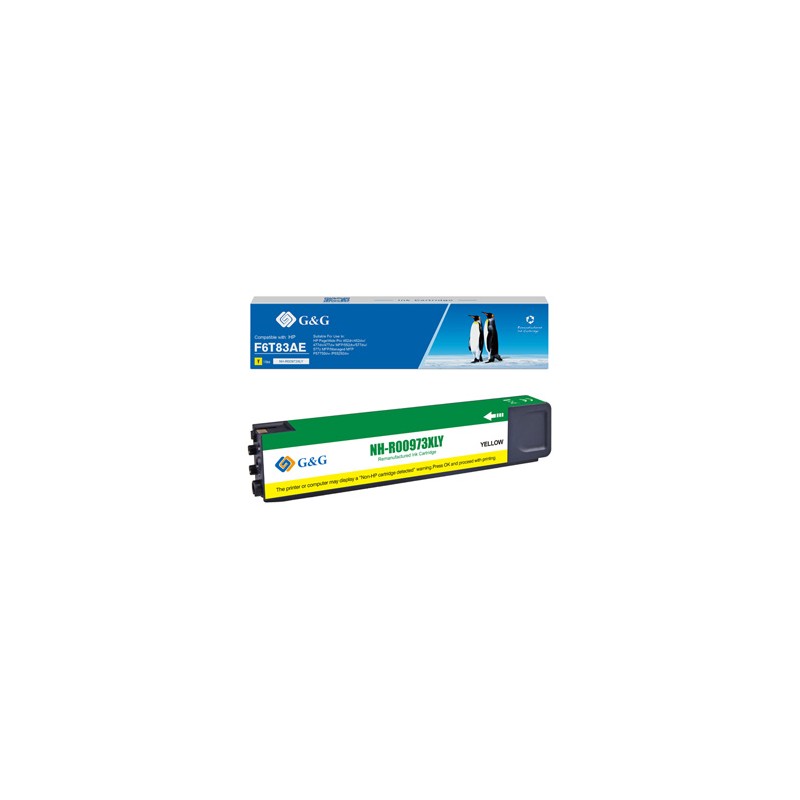 G&G kompatybilny ink / tusz z F6T83AE, NH-R00973XLY, yellow, 7000s