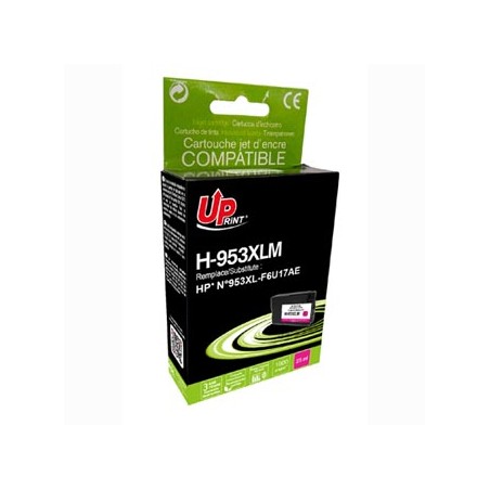 UPrint kompatybilny ink / tusz z F6U17AE, HP 953XL, H-953XLM, magenta, 1800s, 25ml, high capacity