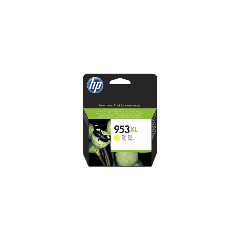 HP oryginalny ink / tusz F6U18AE, HP 953XL, yellow, 1600s, 20ml, high capacity