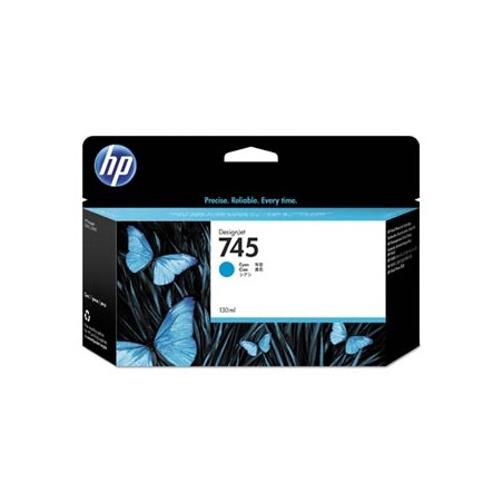 HP oryginalny ink / tusz F9J97A, HP 745, cyan, 130ml