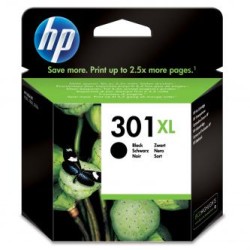 HP oryginalny ink / tusz CH563EE, HP 301XL, black, blister, 430s