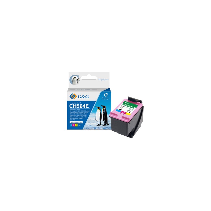 G&G kompatybilny ink / tusz z CH564EE, HP 301XL, NH-RC564C, color, 18ml, ml