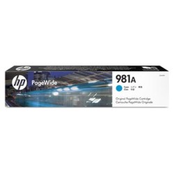 HP oryginalny ink / tusz J3M68A, HP 981A, cyan, 6000s, 70ml