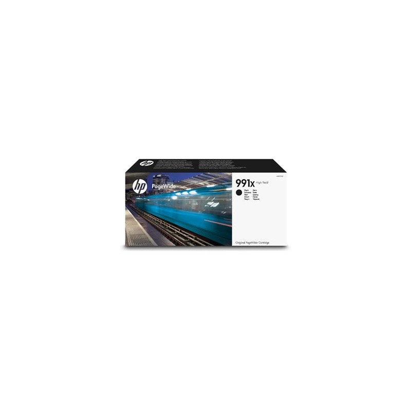 HP oryginalny ink / tusz M0K02AE, HP 991X, black, 20000s, 375ml