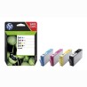 HP oryginalny ink / tusz N9J73AE, HP 364 Combo pack, CMYK, blister, 4-pack + paper