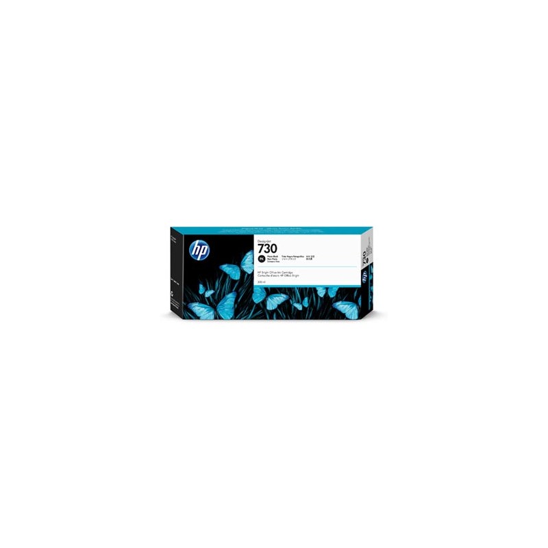 HP oryginalny ink / tusz P2V73A, HP 730, photo black, 300ml