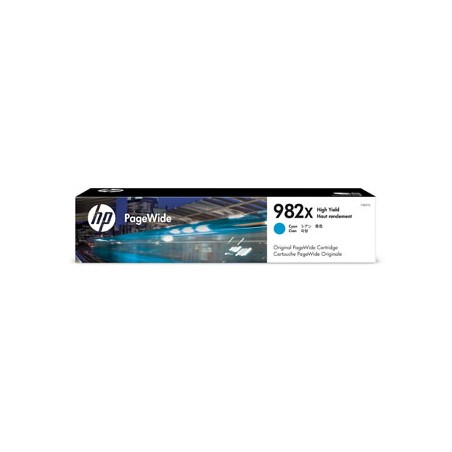 HP oryginalny ink / tusz T0B27A, HP 982X, cyan, 16000s, high capacity