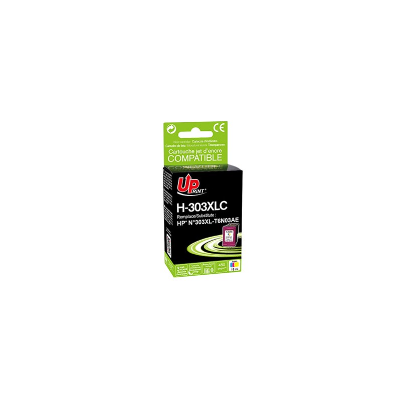 UPrint kompatybilny ink / tusz z T6N03AE, HP 303XL, color, 450s, high capacity