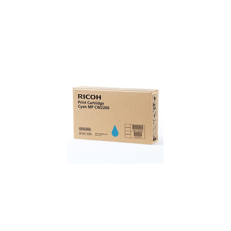 Ricoh oryginalny ink / tusz 841636, 841640, 841721, cyan