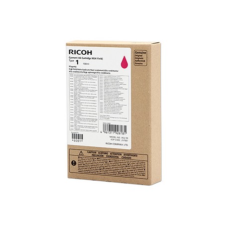 Ricoh oryginalny ink (DTG) typ 100, 257061, magenta, 500s, 100ml