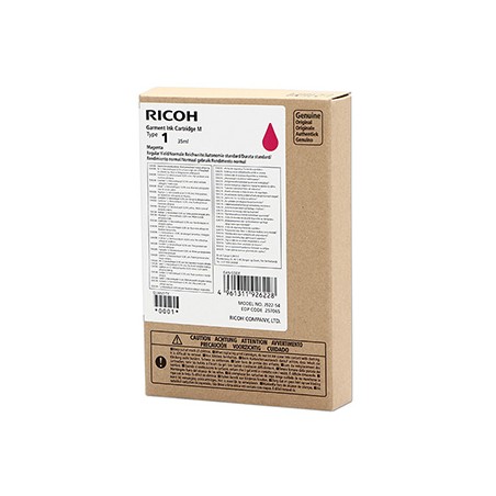 Ricoh oryginalny ink (DTG) typ 100, 257065, magenta, 150s, 35ml