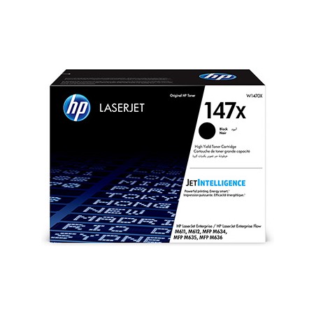 HP oryginalny toner W1470X, HP 147X, black, 25200s