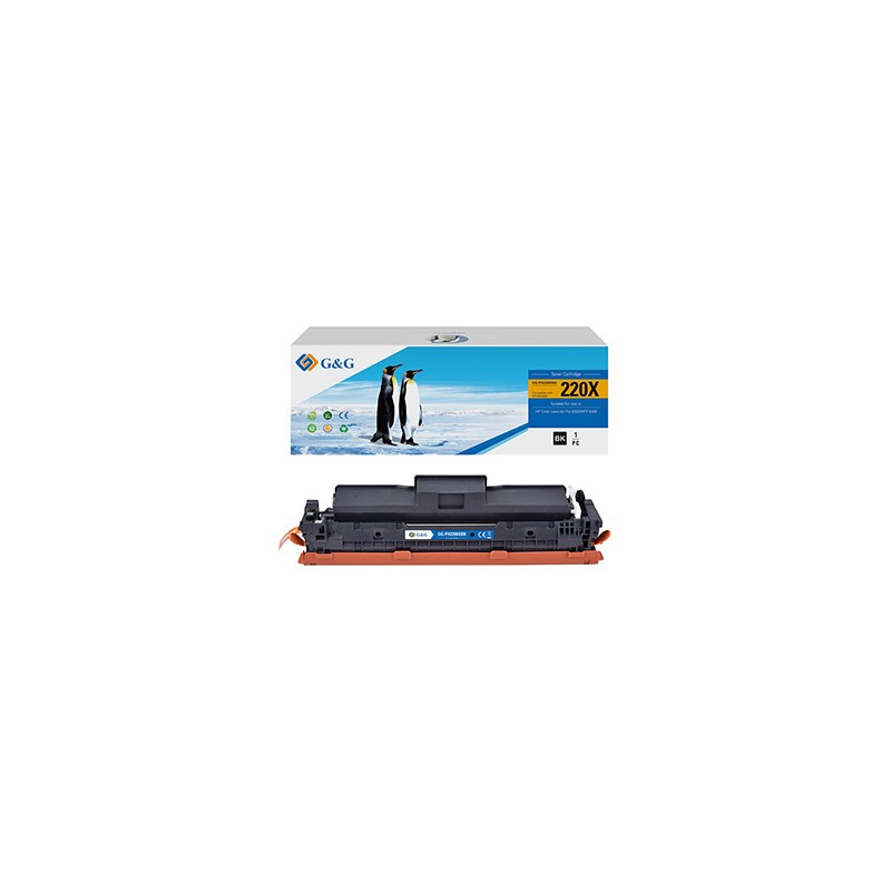 G&G kompatybilny toner W2200X, NT-PH2200XBK-B-V2-S1, HP W2200X, black, 7500s, high capacity