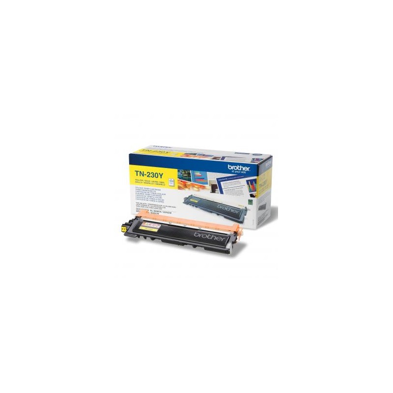 Brother oryginalny toner TN230Y, yellow, 1400s