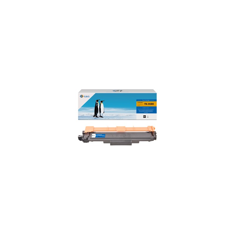 G&G kompatybilny toner z Brother TN243BK, NT-PB243BK, black, 1000s