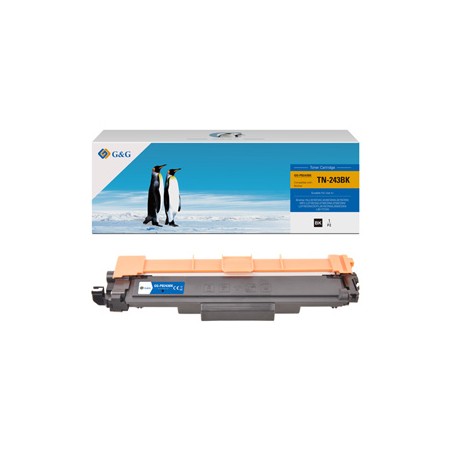 G&G kompatybilny toner z Brother TN243BK, NT-PB243BK, black, 1000s
