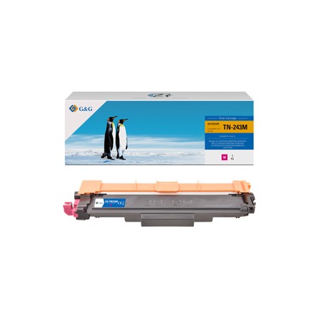 G&G kompatybilny toner z Brother TN243M, NT-PB243M, magenta, 1000s