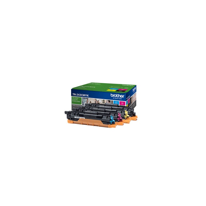 Brother oryginalny toner TN243CMYK, CMYK, 1000s