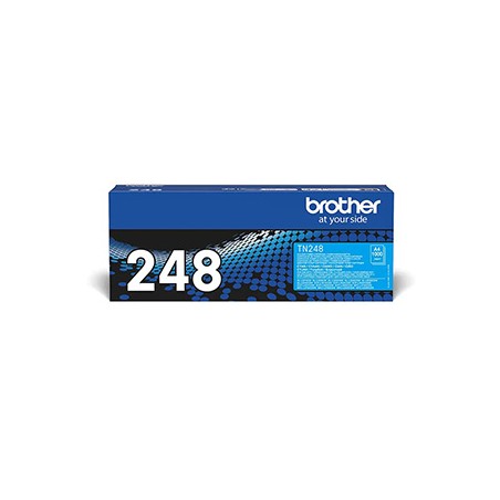 Brother oryginalny toner TN248C, cyan, 1000s
