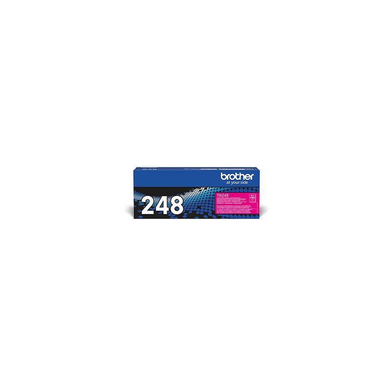 Brother oryginalny toner TN248M, magenta, 1000s