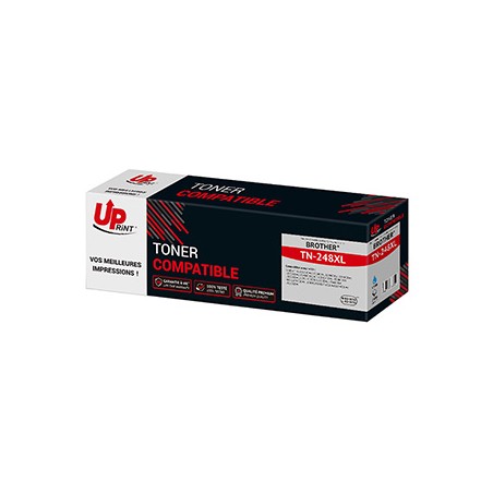 Uprint kompatybilny toner TN248XLC, cyan, 2300s