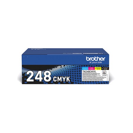 Brother oryginalny toner TN248VAL, CMYK, 4x1000s