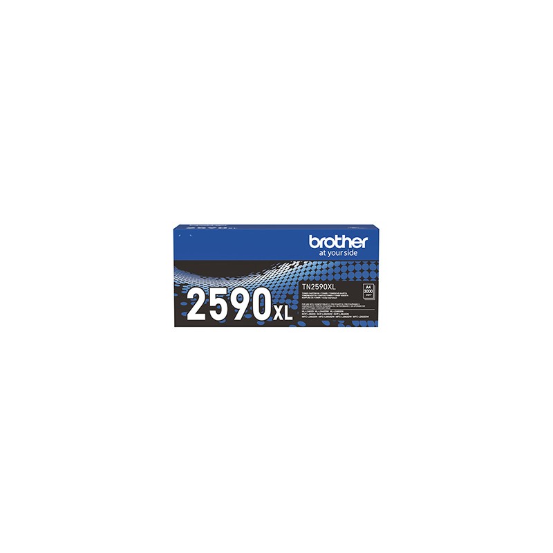 Brother oryginalny toner TN2590XL, black, 3000s