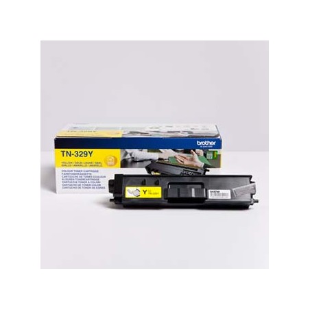 Brother oryginalny toner TN-329Y, yellow, 6000s