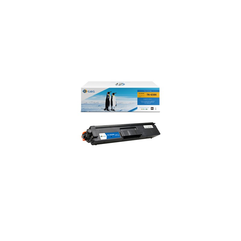 G&G kompatybilny toner z Brother TN423BK, NT-CB423BK, black, 6500s