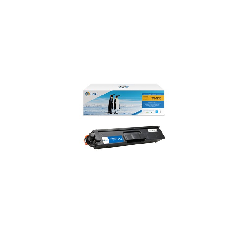 G&G kompatybilny toner z Brother TN423C, NT-CB423C, cyan, 4000s