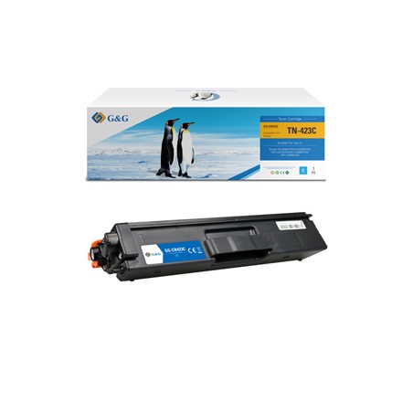 G&G kompatybilny toner z Brother TN423C, NT-CB423C, cyan, 4000s