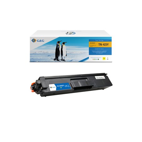 G&G kompatybilny toner z Brother TN423Y, NT-CB423Y, yellow, 4000s
