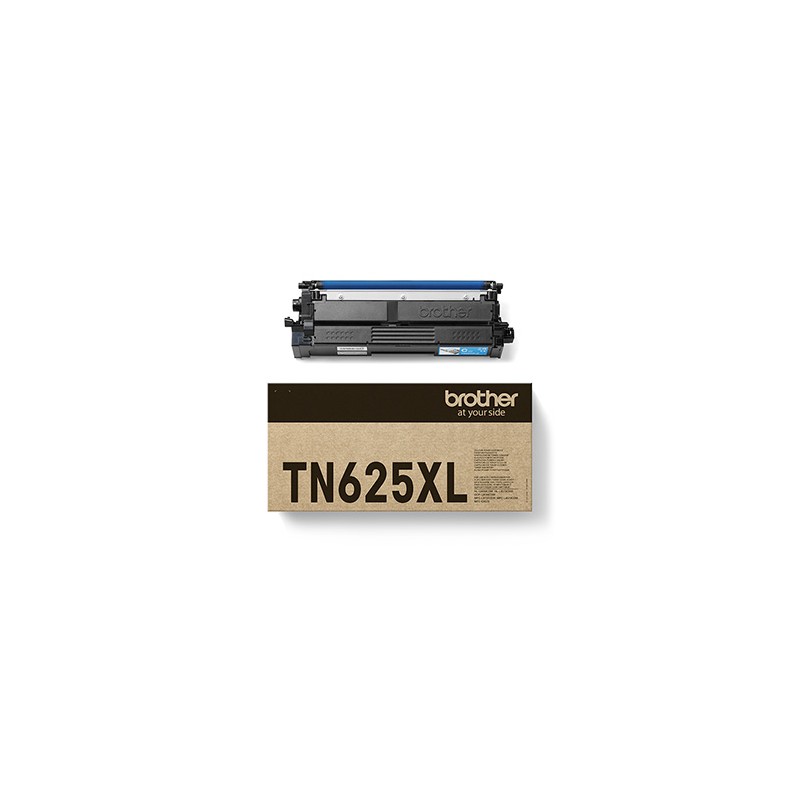 Brother oryginalny toner TN-625XLC, cyan, 4500s