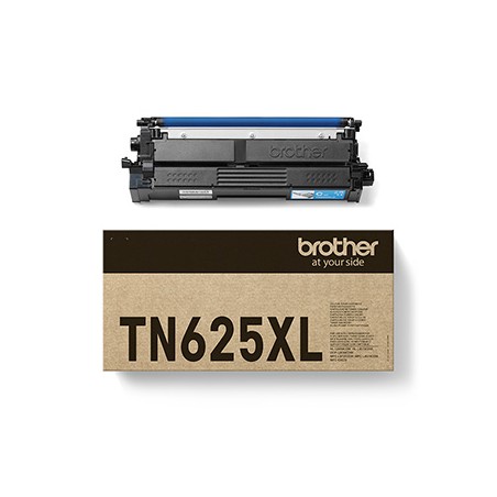 Brother oryginalny toner TN-625XLC, cyan, 4500s