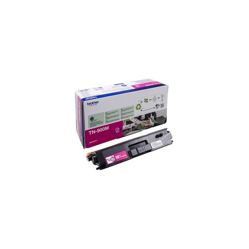 Brother oryginalny toner TN-900M, magenta, 6000s