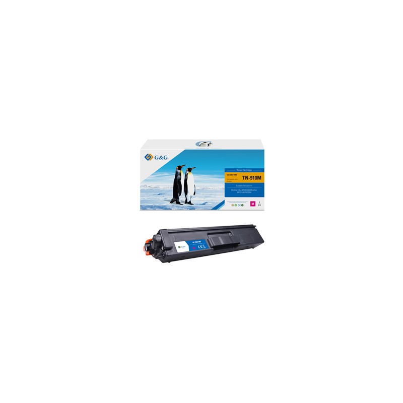 G&G kompatybilny toner z Brother TN910M, NT-CB910M, magenta, 9000s