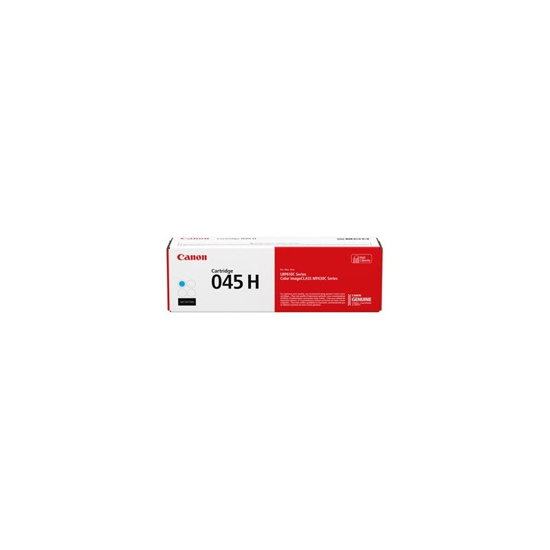 Canon oryginalny toner 045 H C, 1245C002, cyan, 2200s, high capacity