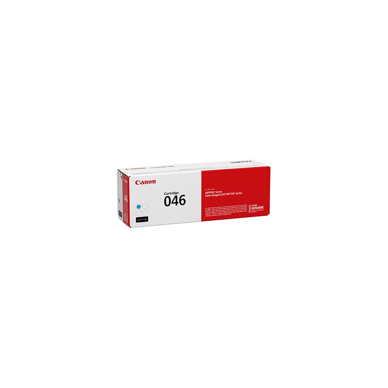 Canon oryginalny toner 046 C, 1249C002, cyan, 2300s
