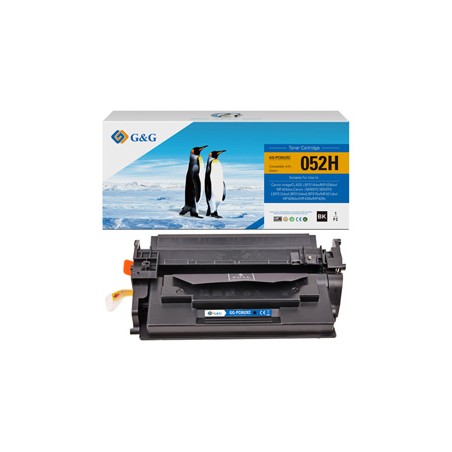 G&G kompatybilny toner z Canon 052H, NT-PC052XC, black, 9200s, high capacity