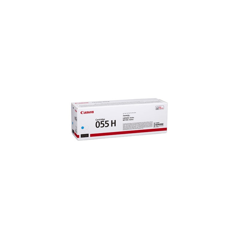 Canon oryginalny toner 055 H C, 3019C002, cyan, 5900s, high capacity