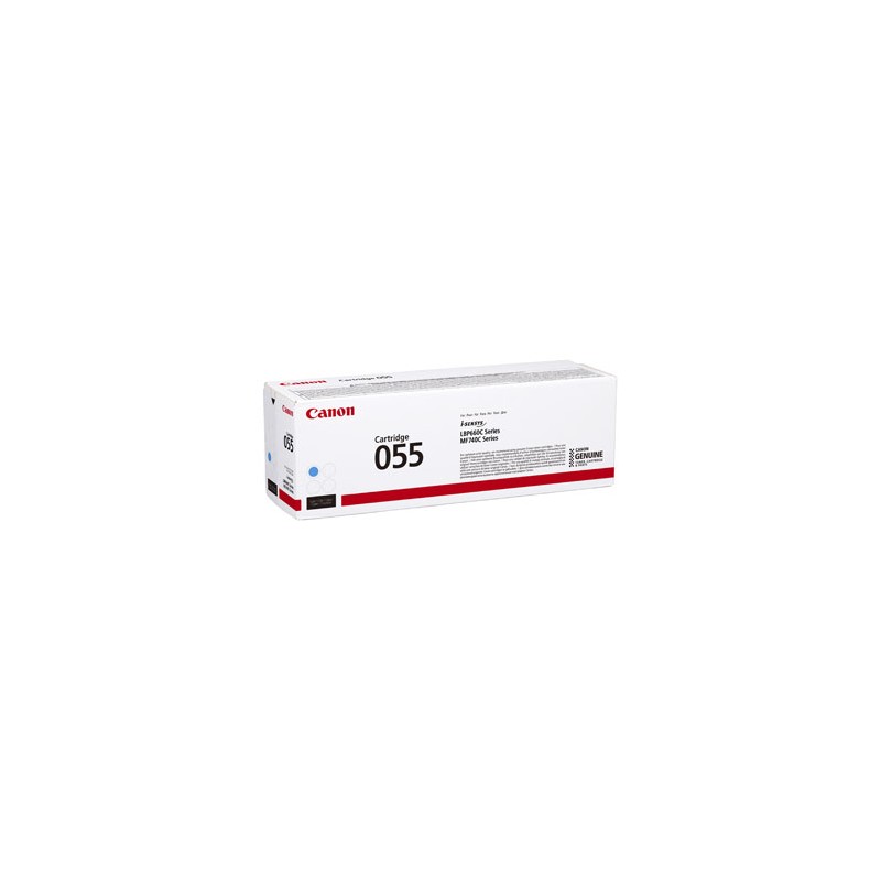 Canon oryginalny toner 055 C, 3015C002, cyan, 2100s