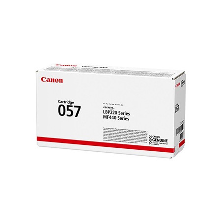 Canon oryginalny toner 057 BK, 3009C002, black, 3100s