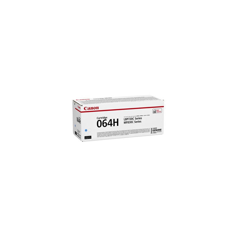 Canon oryginalny toner 064 H C, 4936C001, cyan, 10500s, high capacity