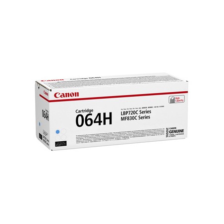 Canon oryginalny toner 064 H C, 4936C001, cyan, 10500s, high capacity