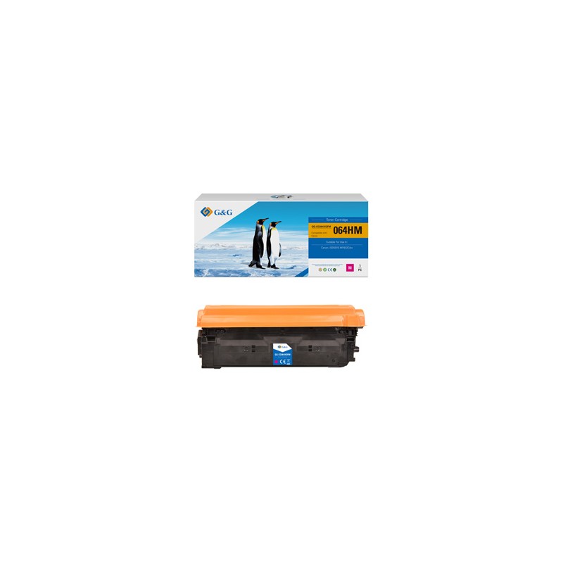 G&G kompatybilny toner z Canon 064 H M, NT-CC064XQFM-RC, magenta, 10500s, high capacity
