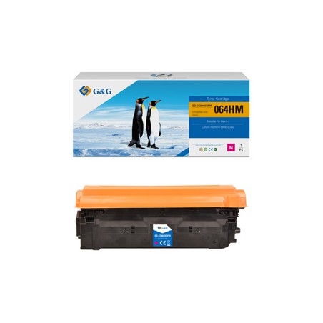 G&G kompatybilny toner z Canon 064 H M, NT-CC064XQFM-RC, magenta, 10500s, high capacity