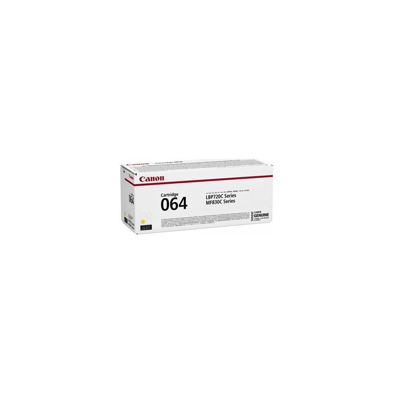 Canon oryginalny toner 064 Y, 4931C001, yellow, 5000s