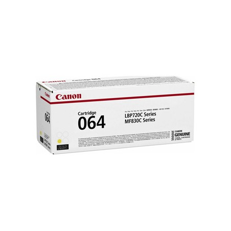 Canon oryginalny toner 064 Y, 4931C001, yellow, 5000s
